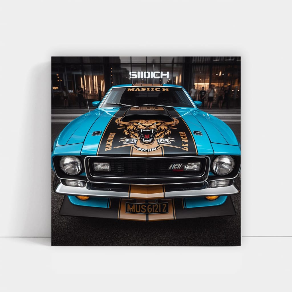 Ford Mustang Mach Ho Wall Art