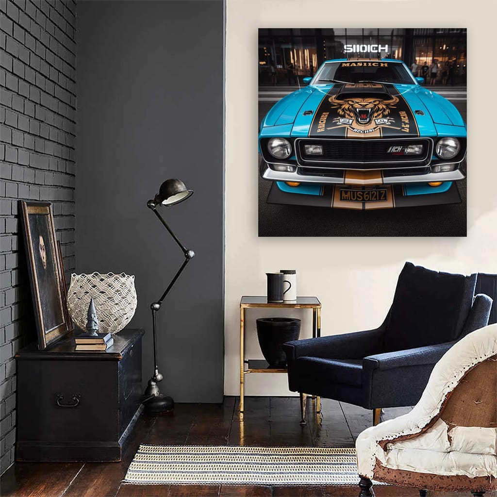 Ford Mustang Mach 1 Hood - Iconic Muscle Car Elegance