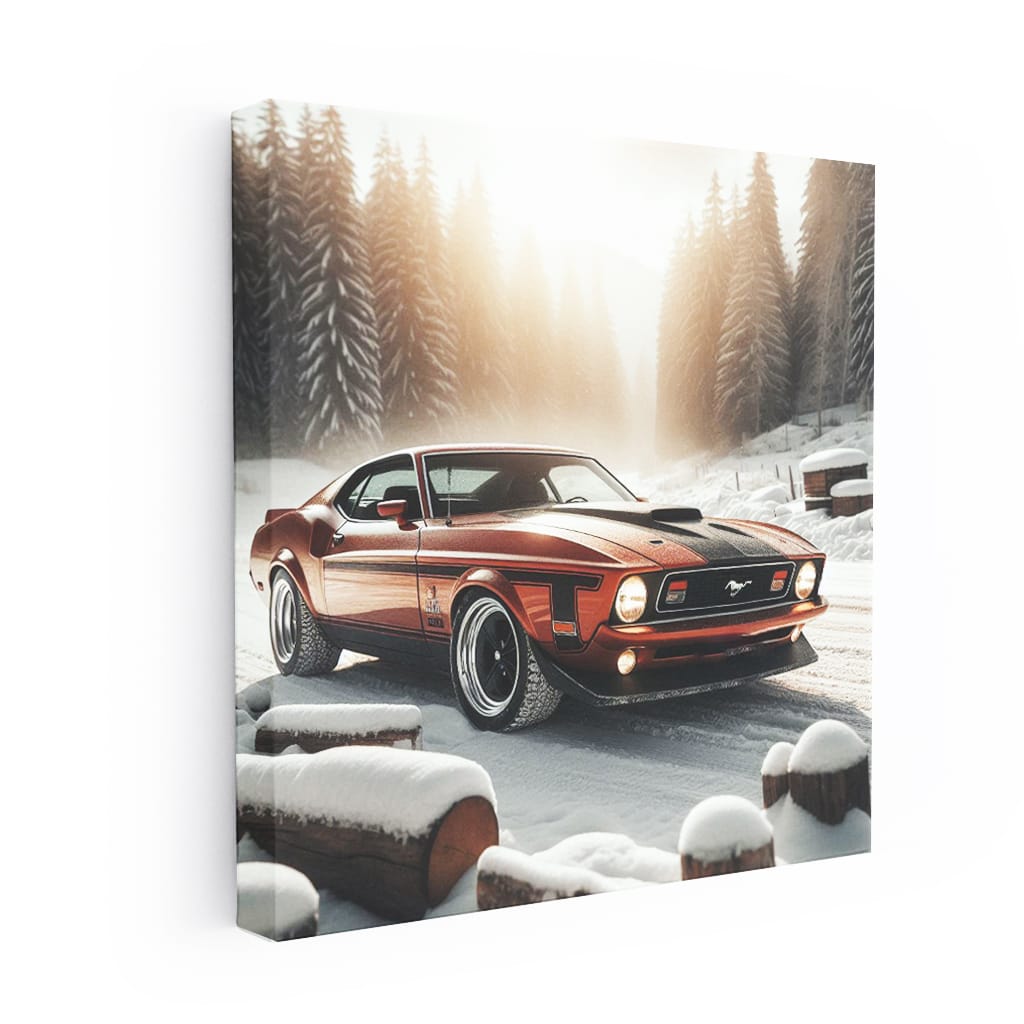 Ford Mustang Mach Wint Wall Art