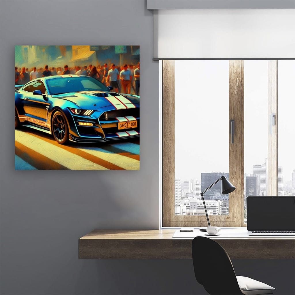 Ford Mustang Shelby Gt500 Impressioni Wall Art