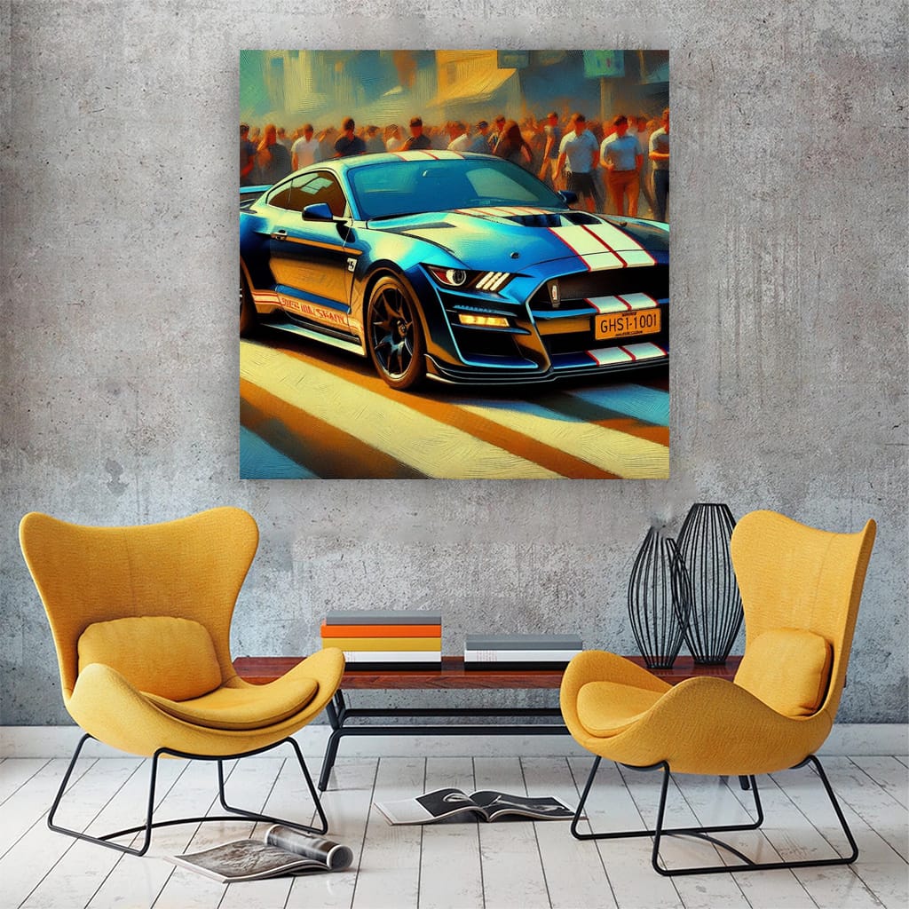 Ford Mustang Shelby Gt500 Impressioni Wall Art