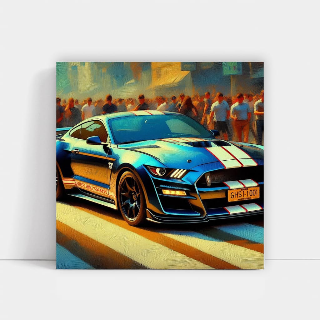 Ford Mustang Shelby Gt500 Impressioni Wall Art