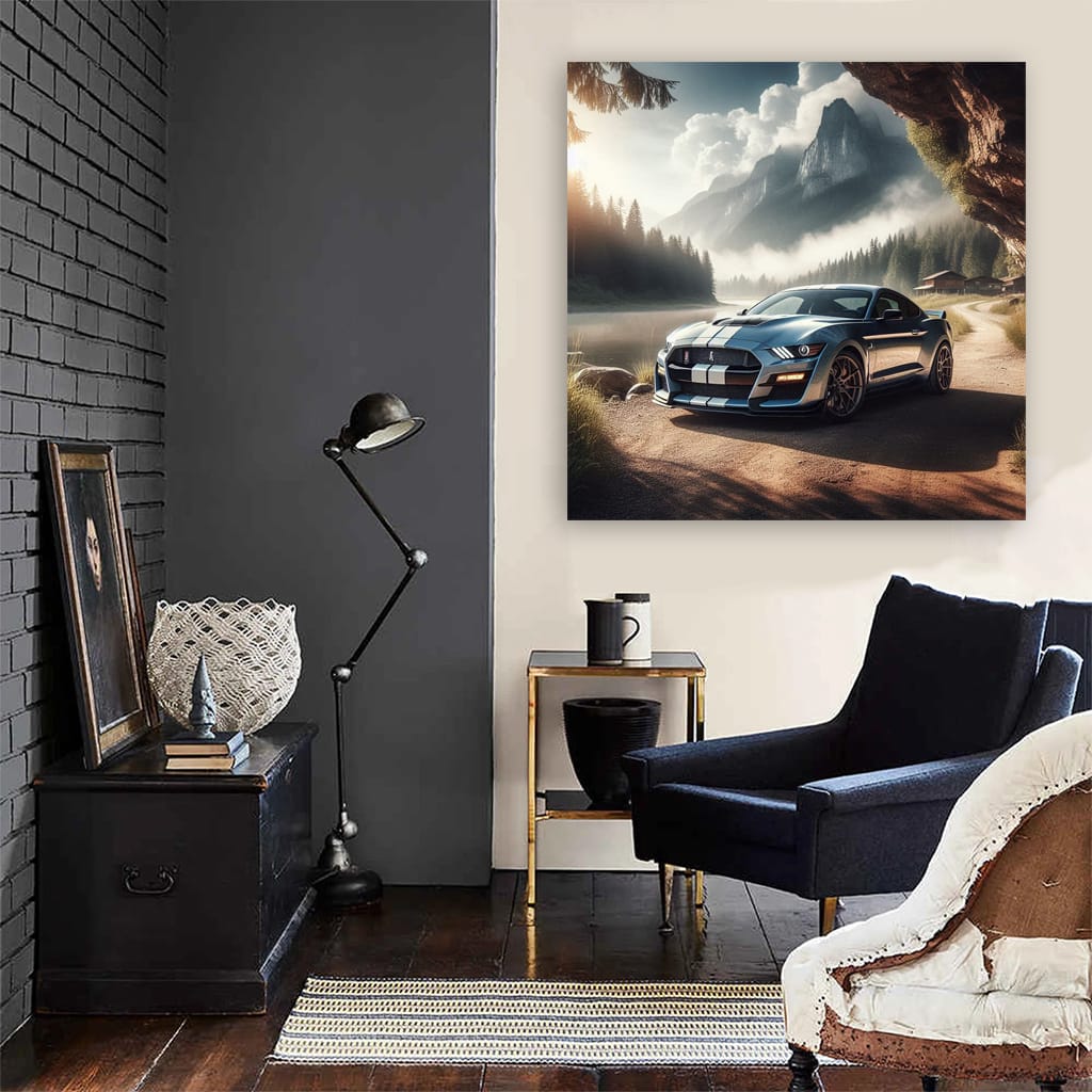 Ford Mustang Shelby Gt500 Natu Wall Art