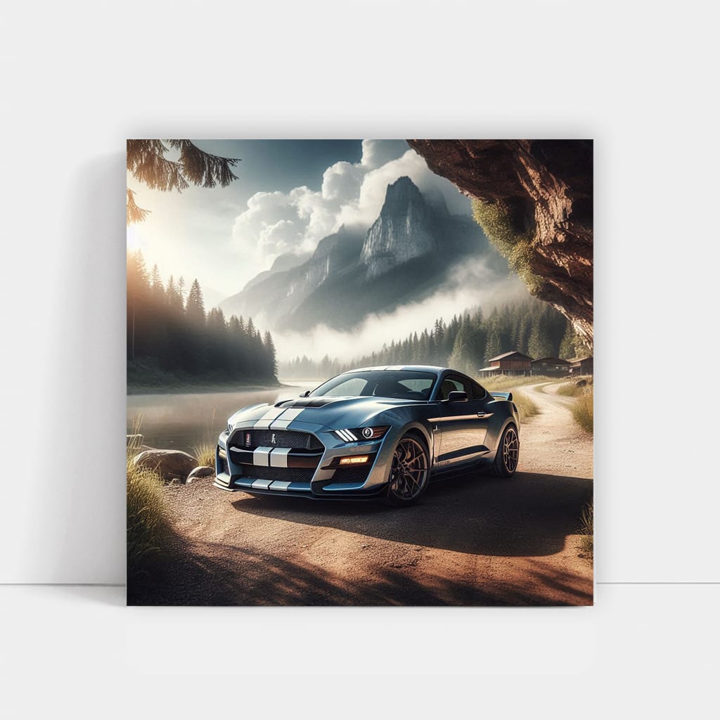 Ford Mustang Shelby Gt500 Natu Wall Art