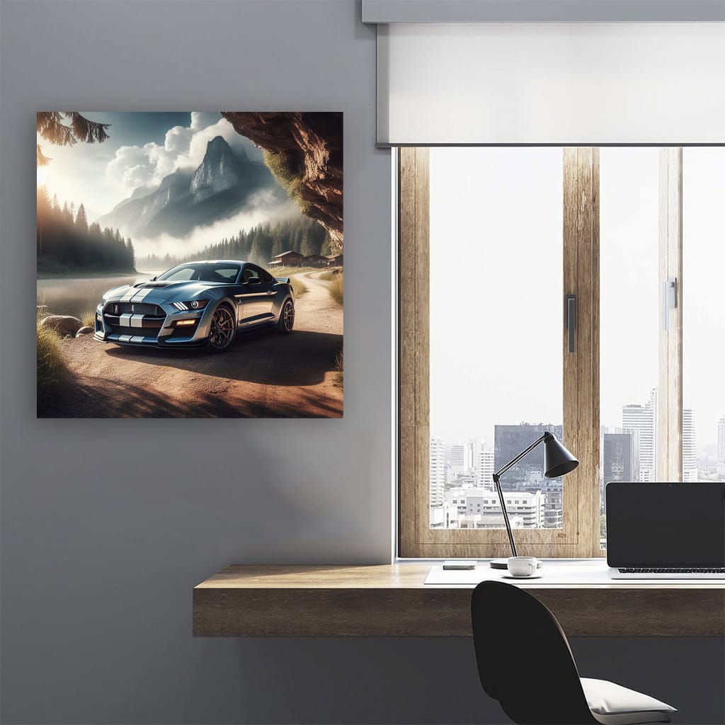 Ford Mustang Shelby Gt500 Natu Wall Art