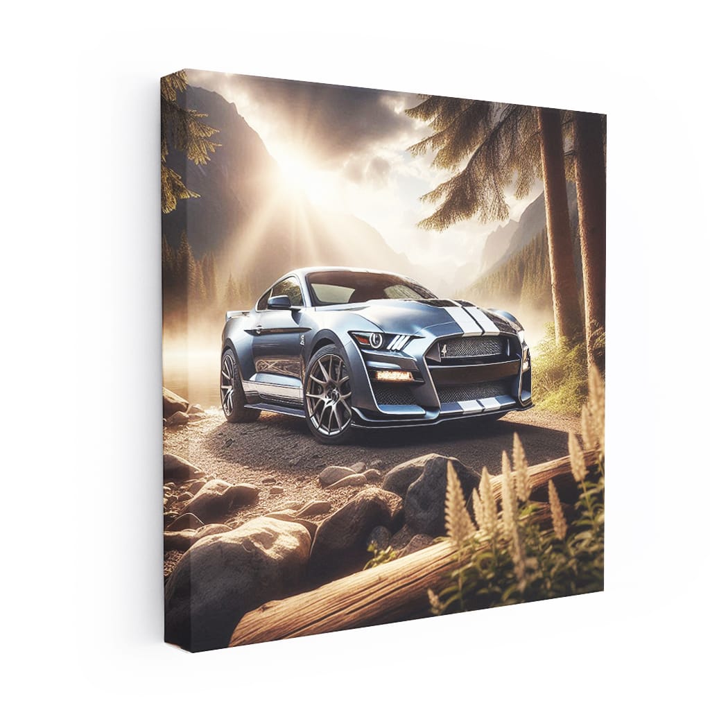 Ford Mustang Shelby Gt500 Nature Wall Art