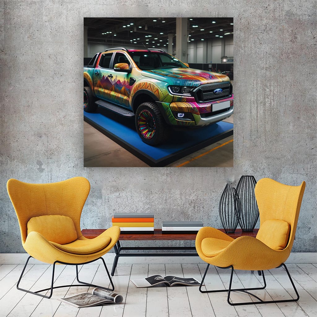 Ford Ranger Paint Wall Art