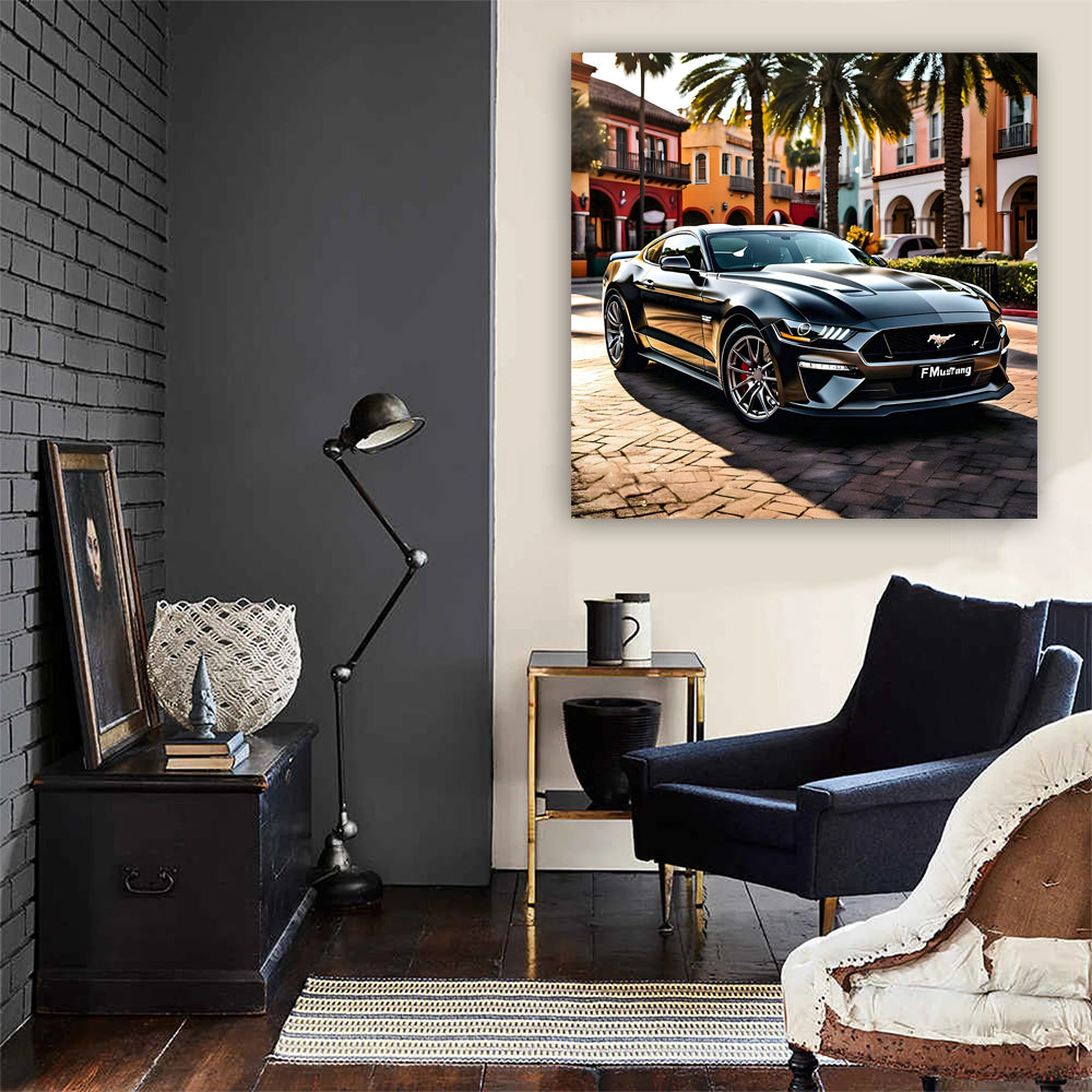 Black Ford Mustang GT in Jacksonville - Sleek and Powerful