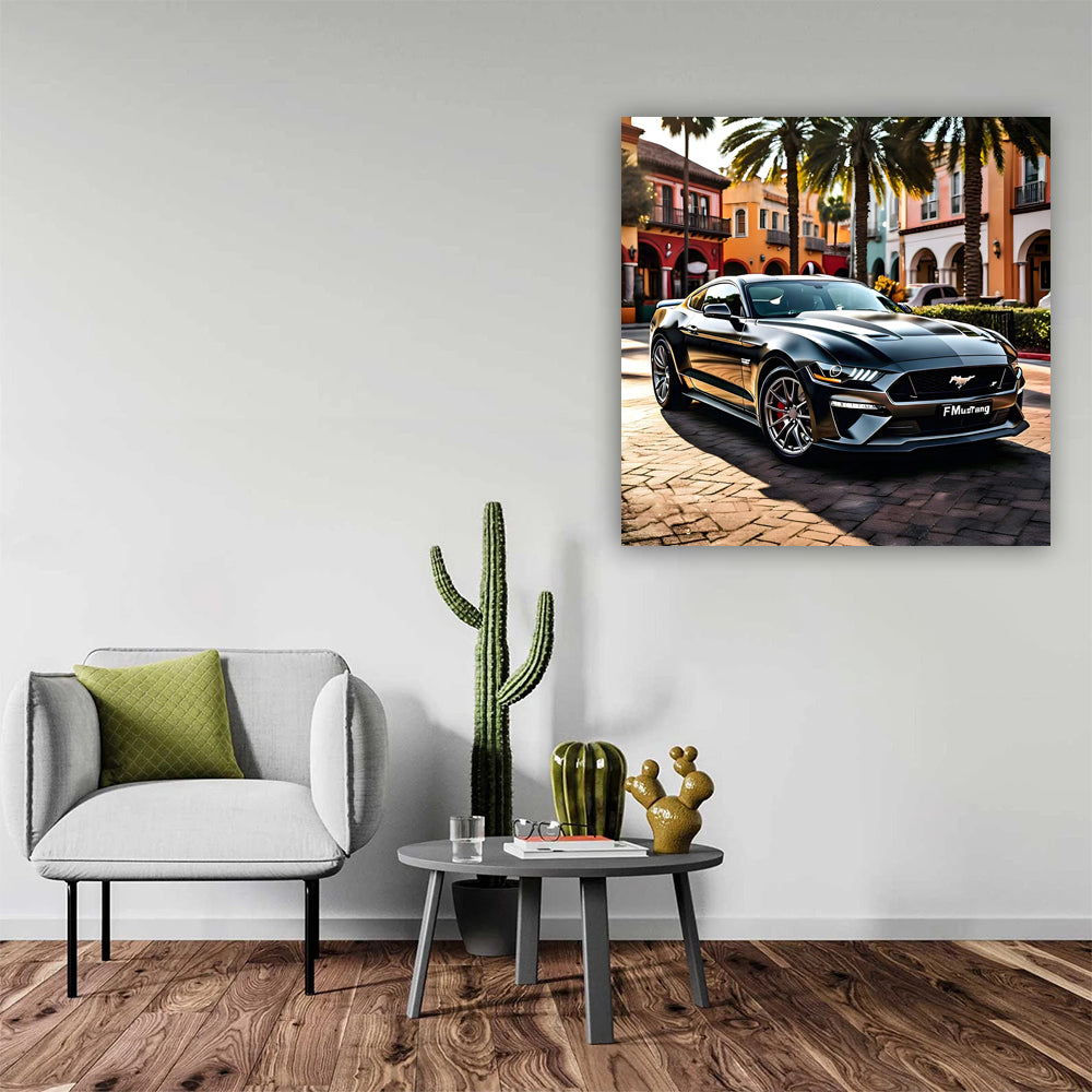 Black Ford Mustang GT in Jacksonville - Sleek and Powerful