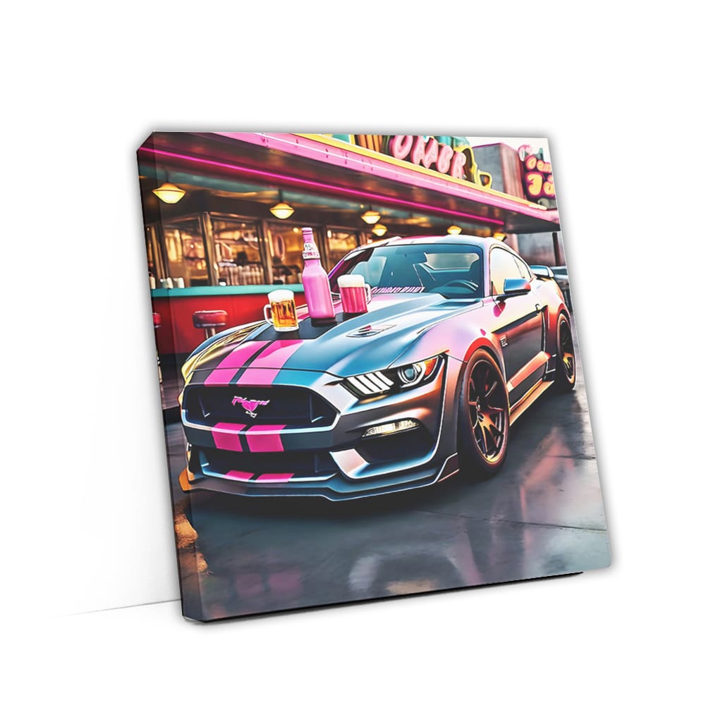 Shelby GT500 Pink: Bold Brew with Power and Style