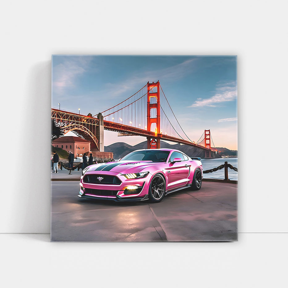 Pink Ford Mustang Shelby GT500 in San Francisco, CA - Bold Power