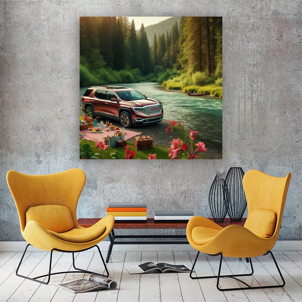 Gmc Acadia Riv Wall Art