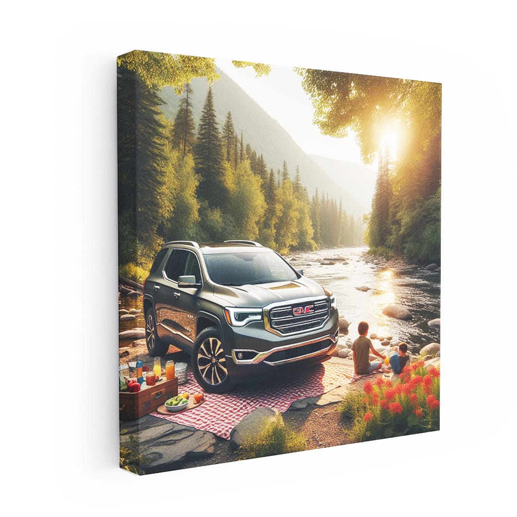 Gmc Acadia River Wall Art