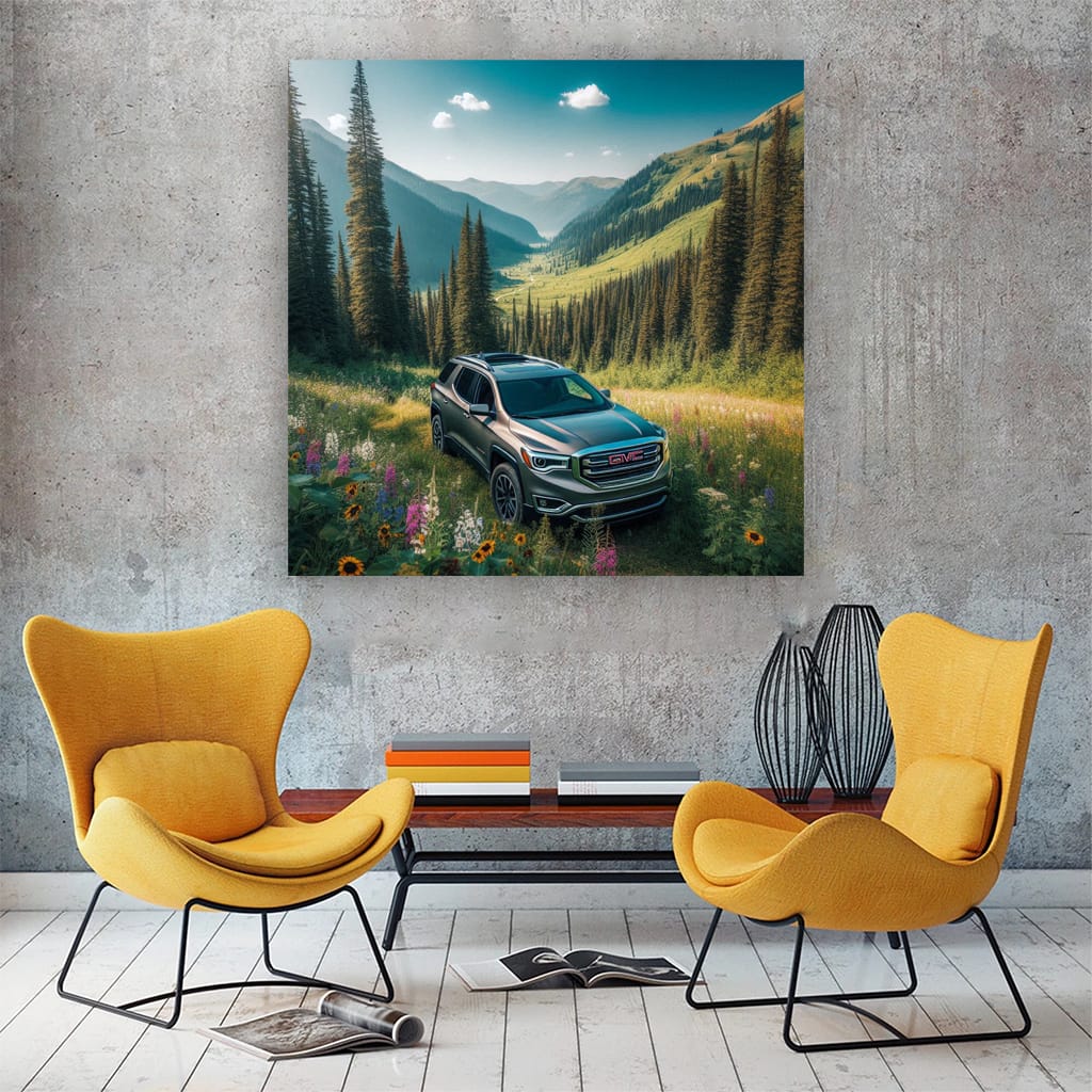 Gmc Acadia Vall Wall Art