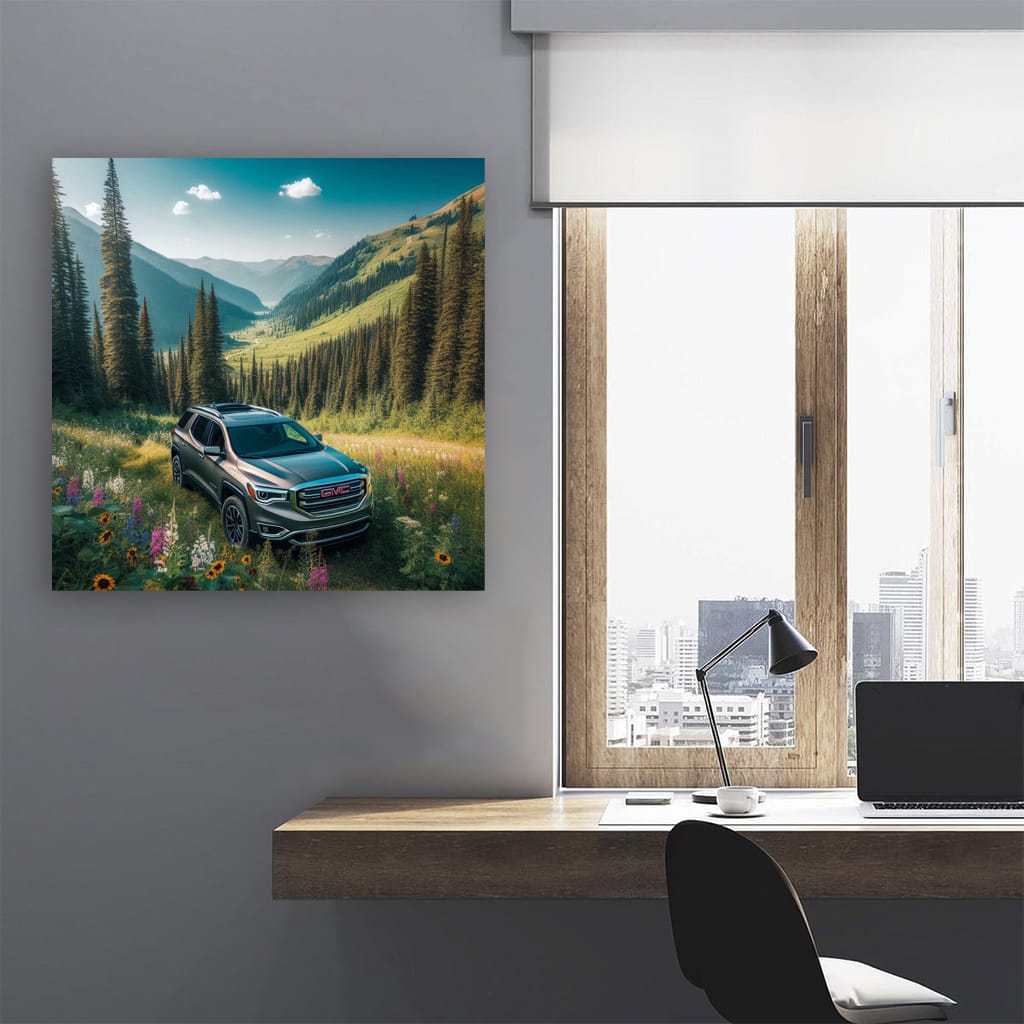 Gmc Acadia Vall Wall Art