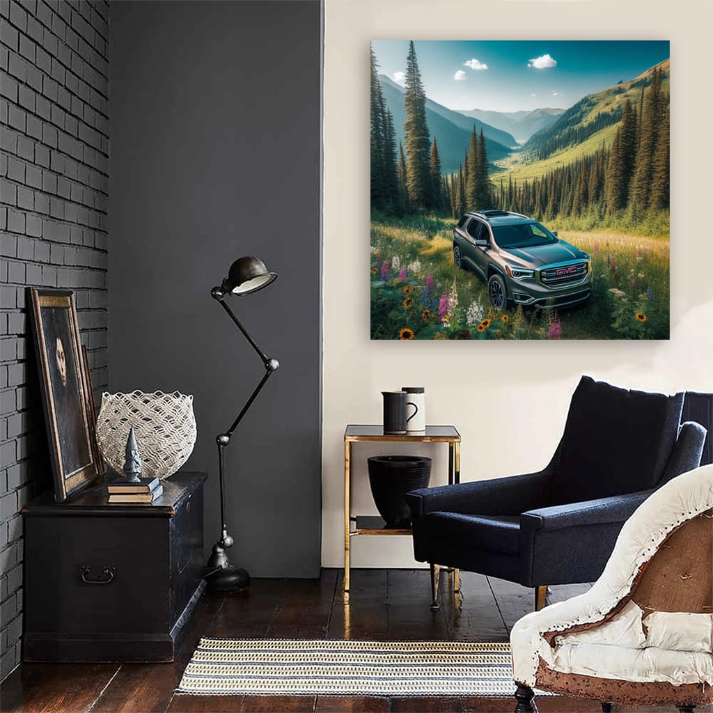 Gmc Acadia Vall Wall Art