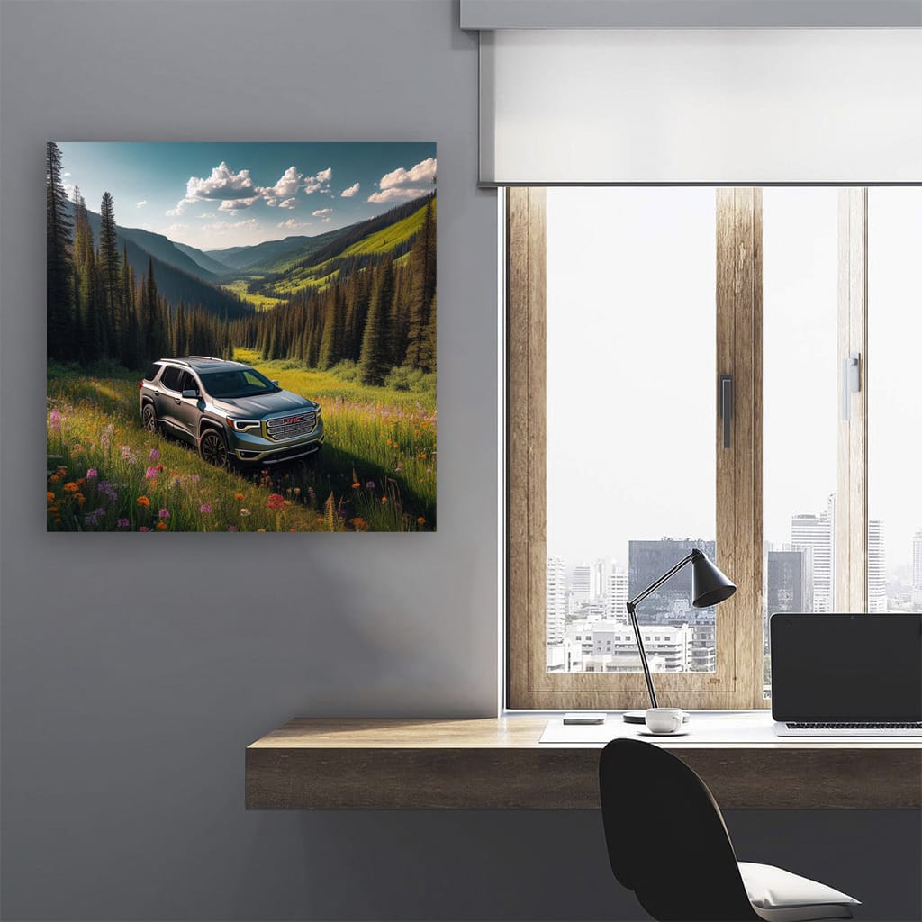 Gmc Acadia Valley Wall Art