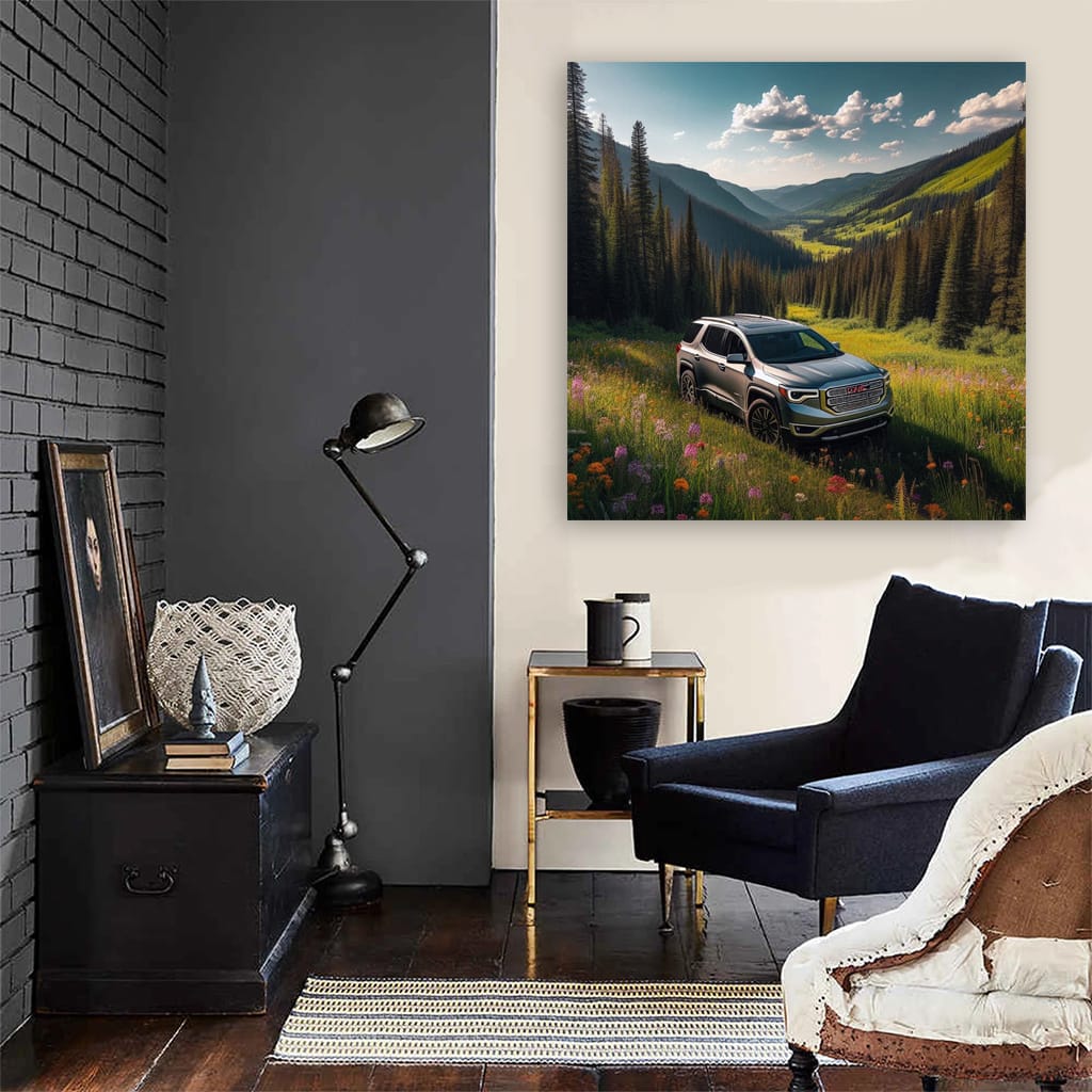 Gmc Acadia Valley Wall Art