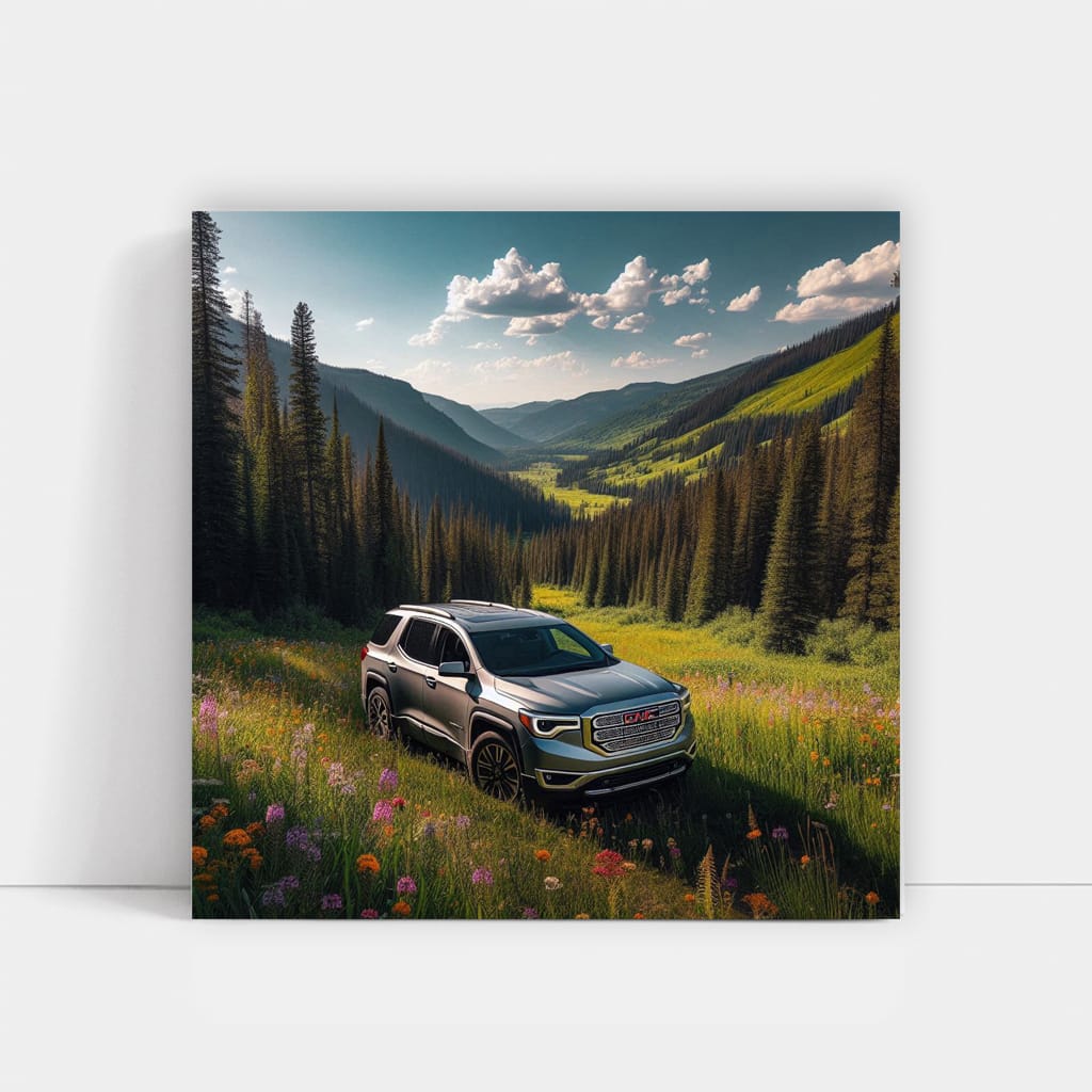 Gmc Acadia Valley Wall Art