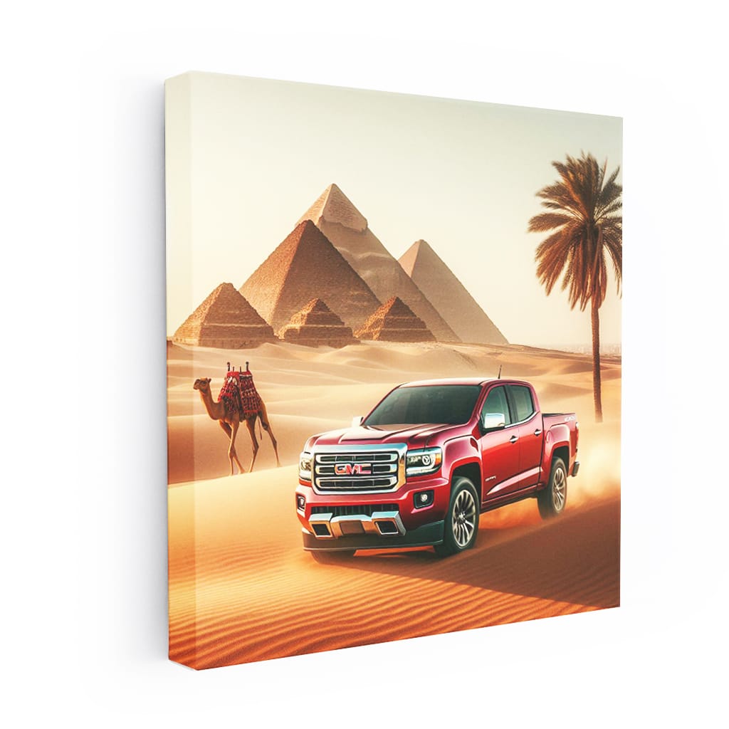 Gmc Canyon Egypt Wall Art