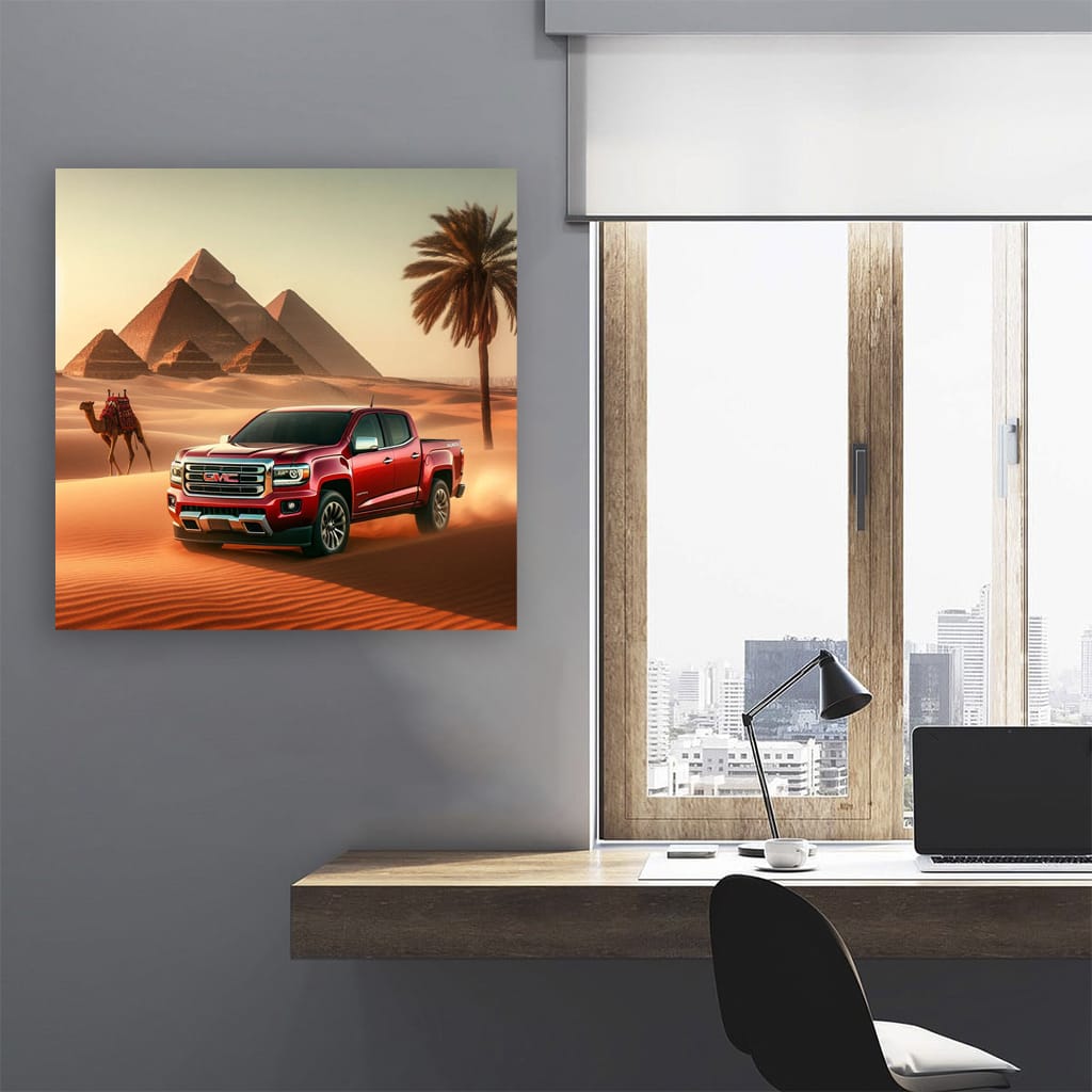 Gmc Canyon Egypt Wall Art