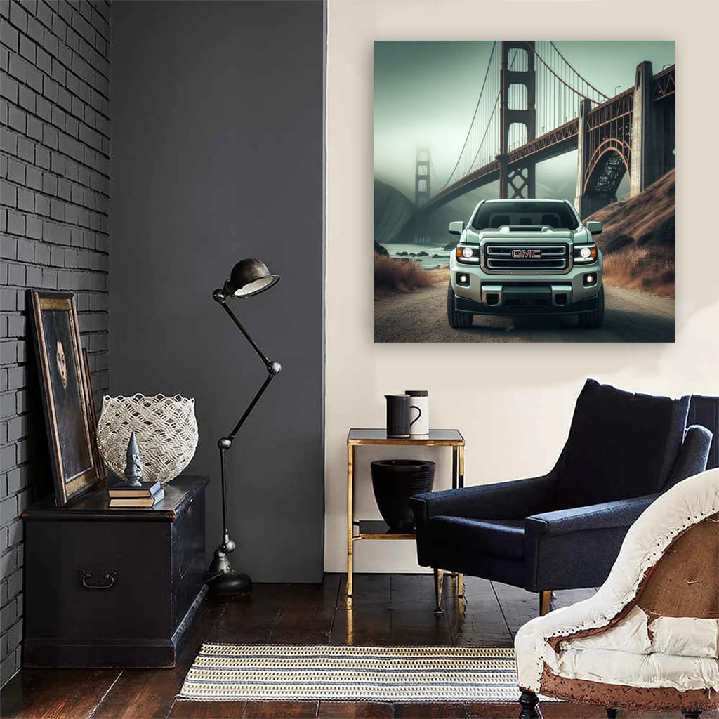 Vintage GMC Bridge - Classic Design, Timeless Appeal
