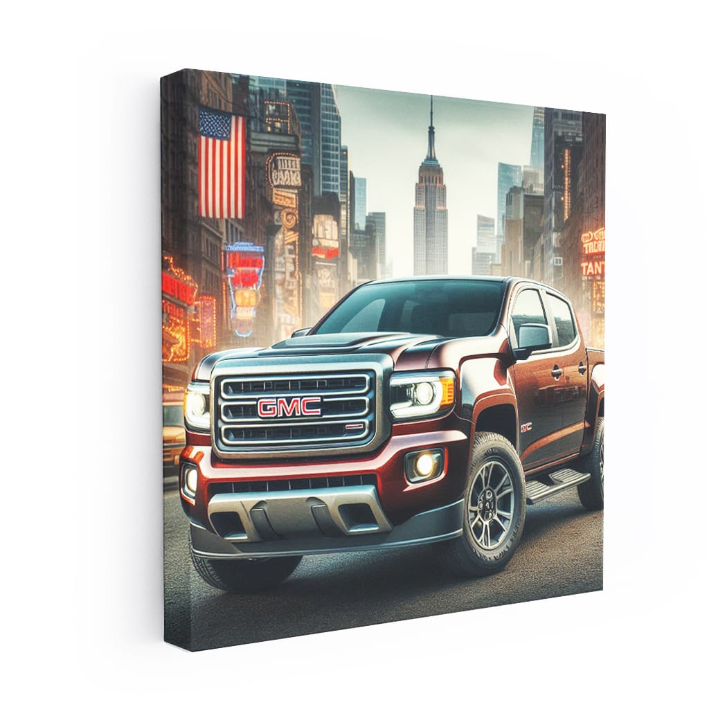 Gmc Old Retro New York Wall Art