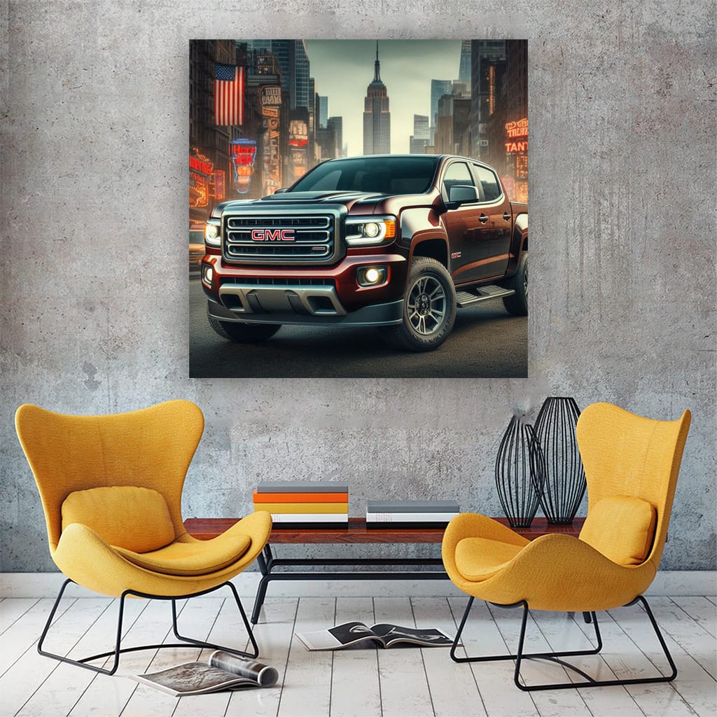 Vintage GMC in New York - Classic Retro Charm