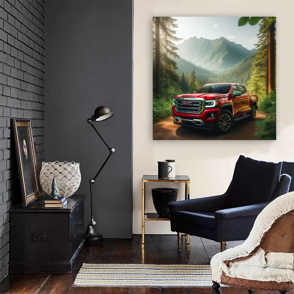 Gmc Sierra 1500 Canyon Wall Art