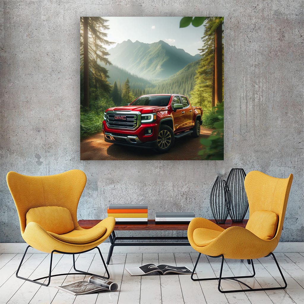 Gmc Sierra 1500 Canyon Wall Art