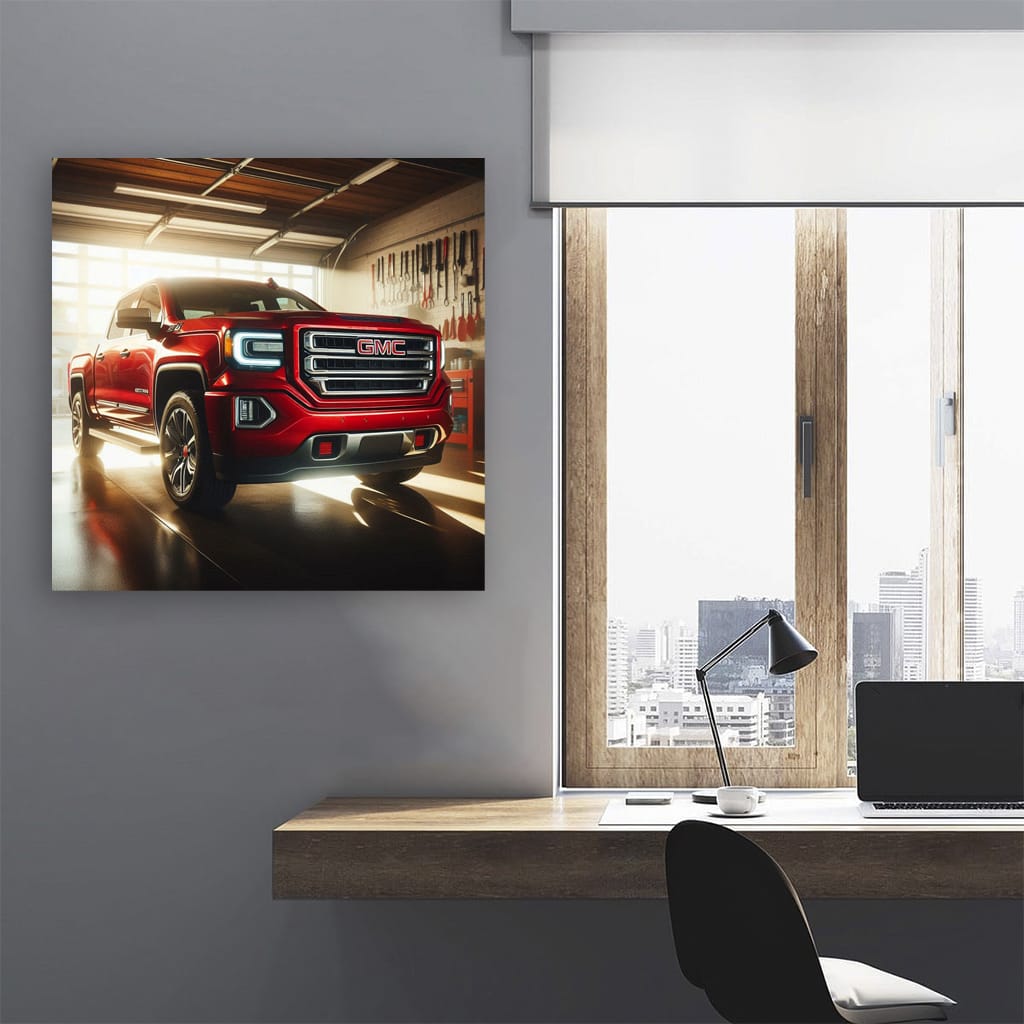 Gmc Sierra 1500 Paint Wall Art