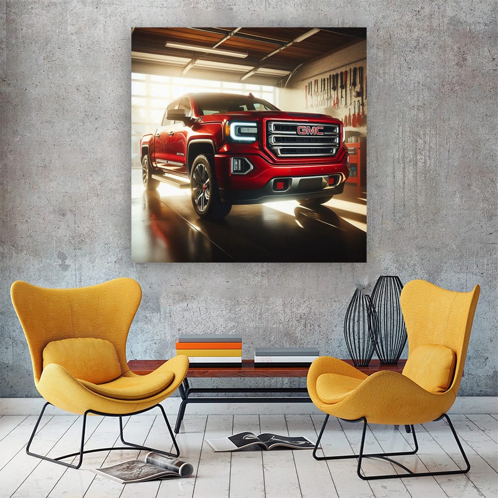 Gmc Sierra 1500 Paint Wall Art