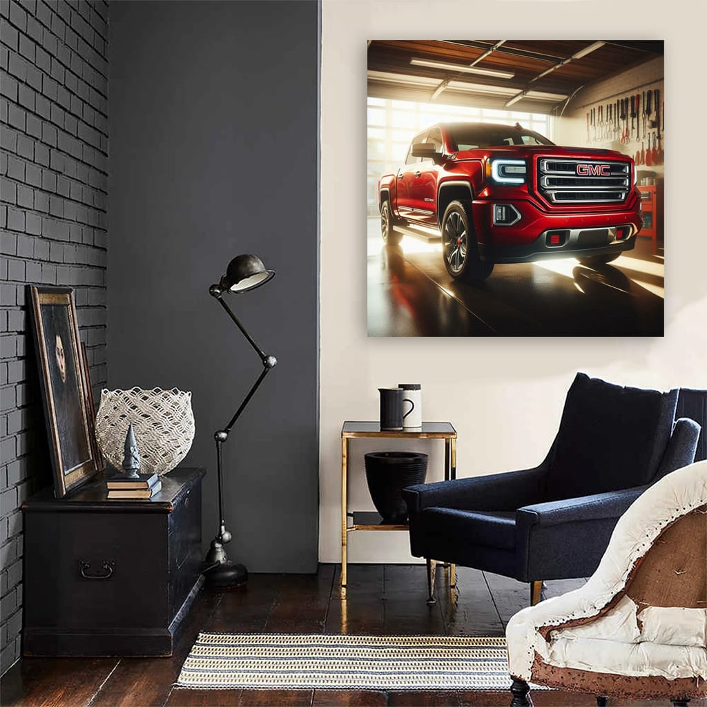 Gmc Sierra 1500 Paint Wall Art