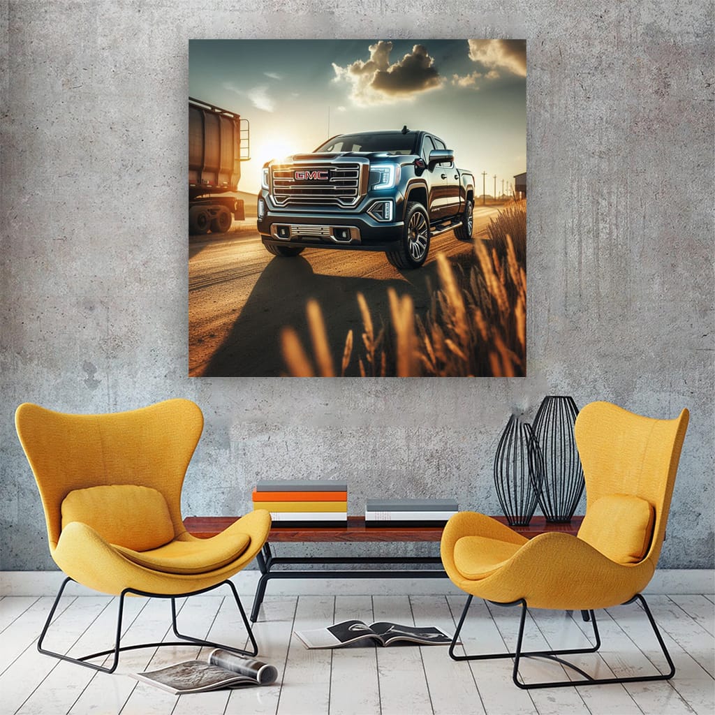 Gmc Sierra 1500 Sunny Weath Wall Art