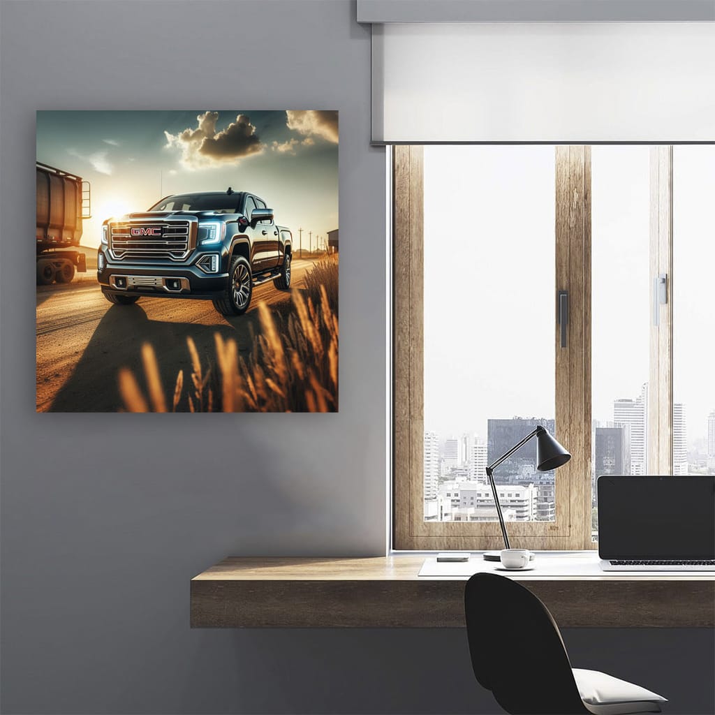 Gmc Sierra 1500 Sunny Weath Wall Art