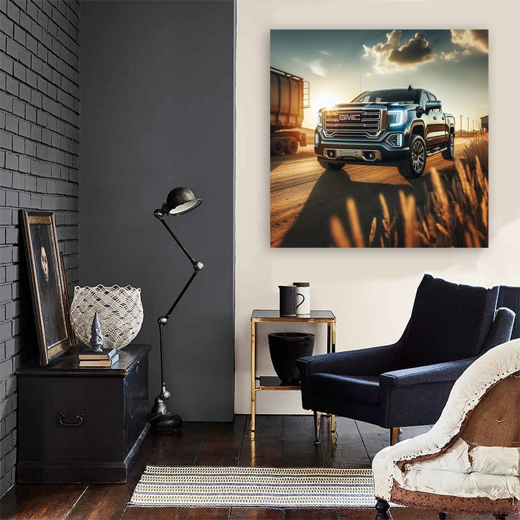 Gmc Sierra 1500 Sunny Weath Wall Art