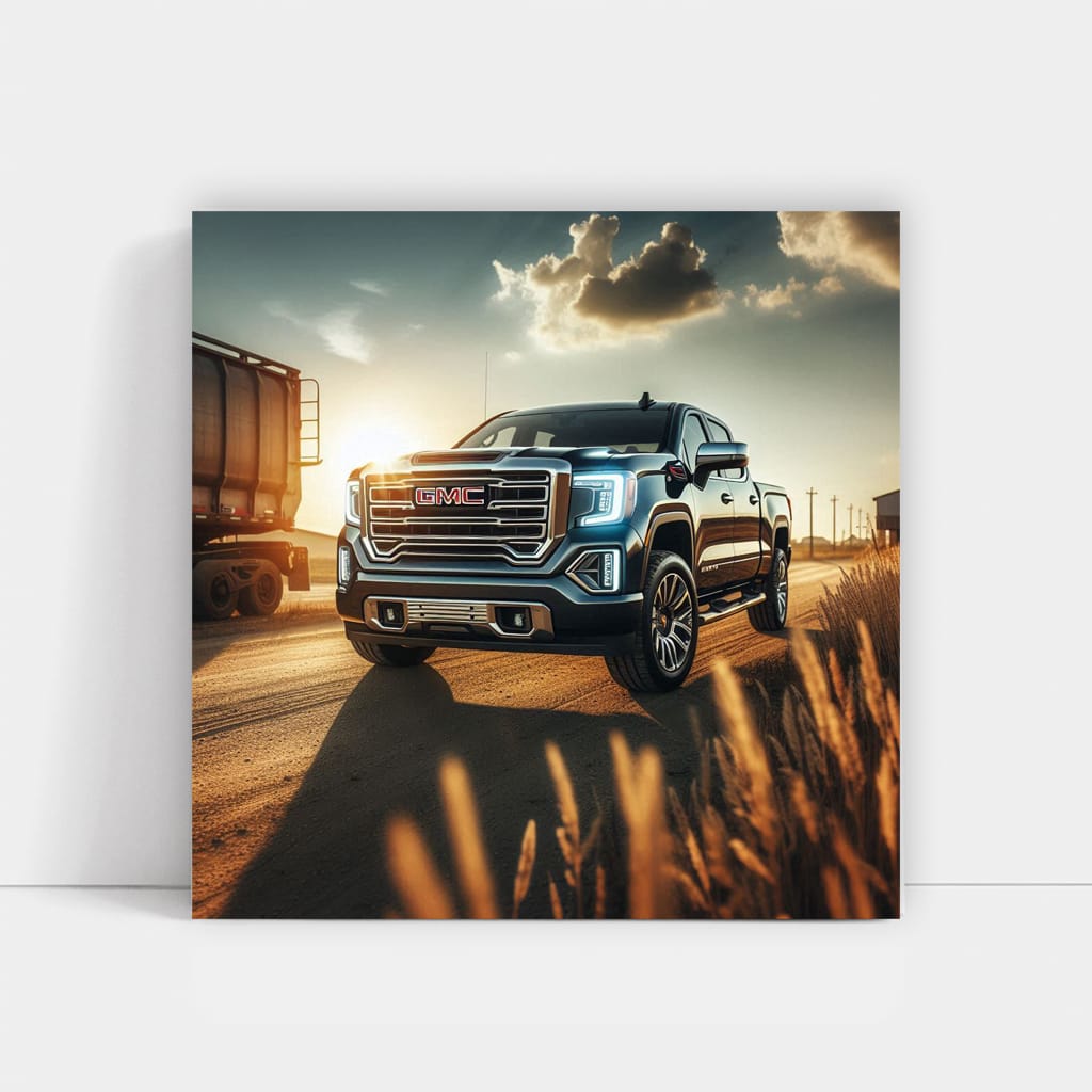 Gmc Sierra 1500 Sunny Weath Wall Art