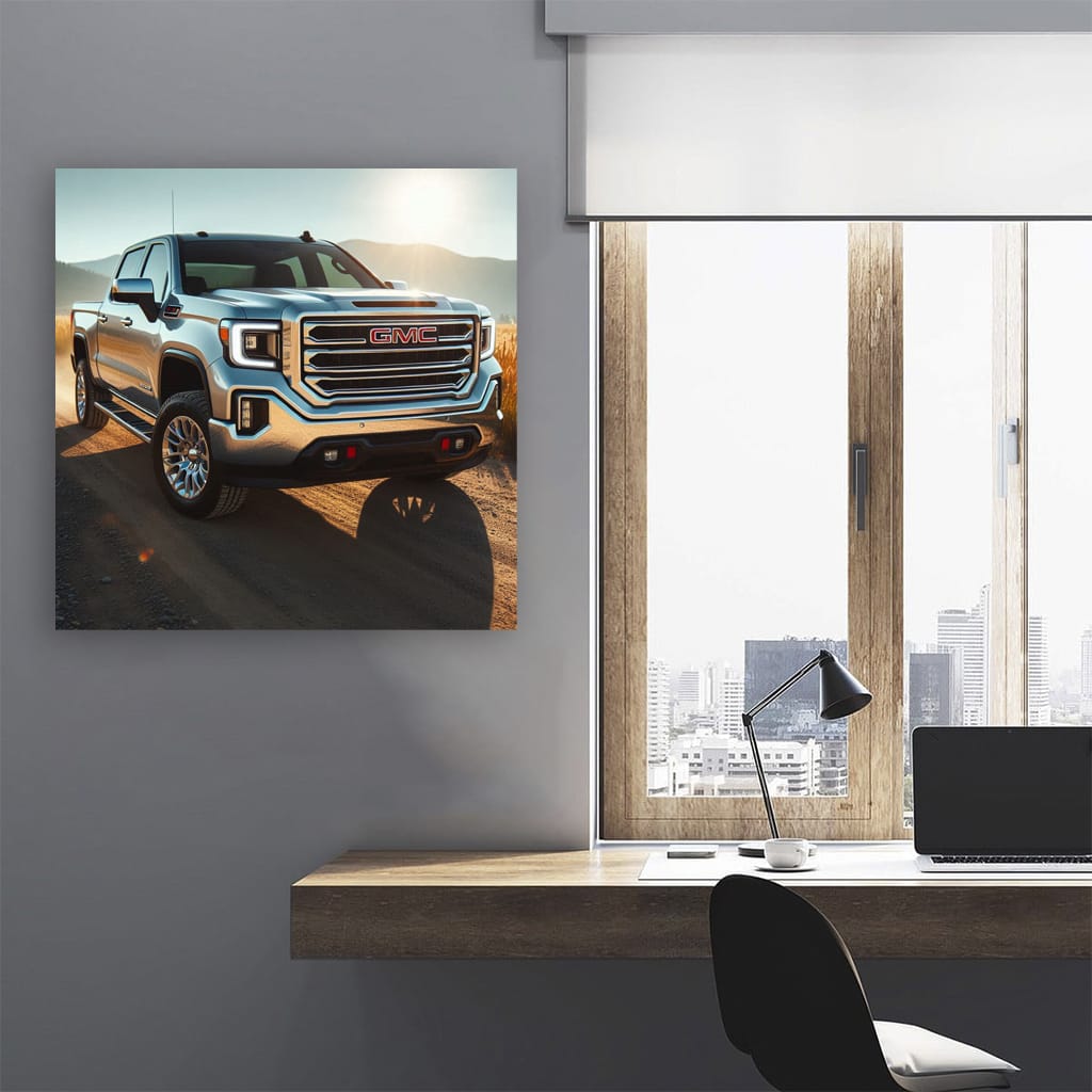 Gmc Sierra 1500 Sunny Weather Wall Art