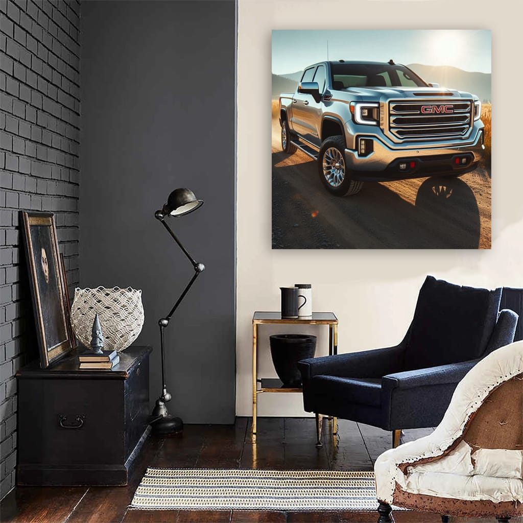 Gmc Sierra 1500 Sunny Weather Wall Art