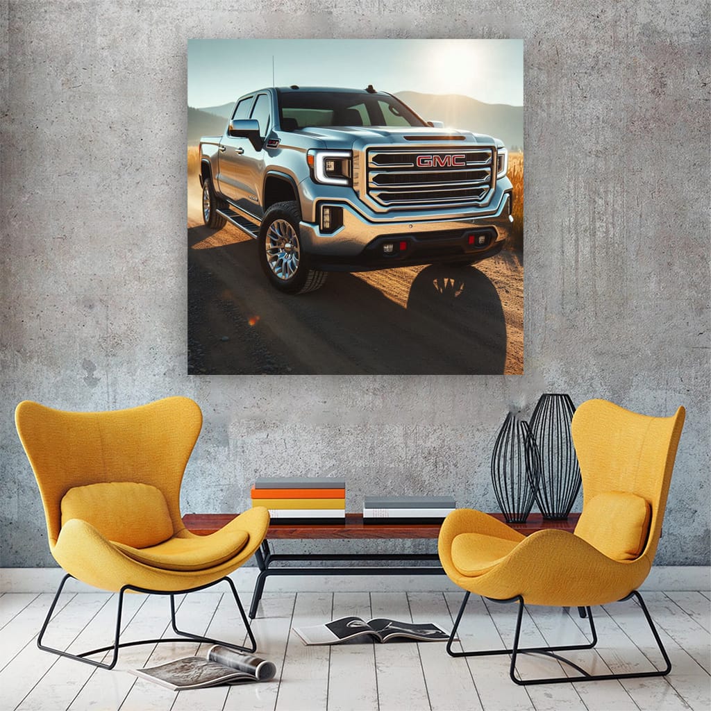 Gmc Sierra 1500 Sunny Weather Wall Art