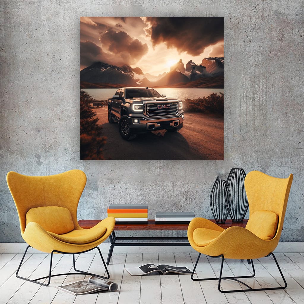 Gmc Sierra 2500hd National Pa Wall Art