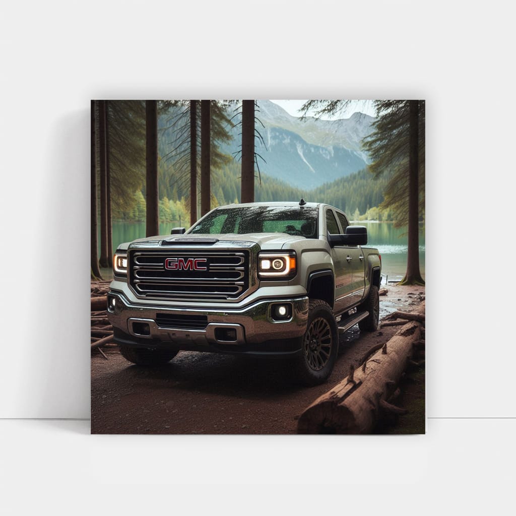 Gmc Sierra 2500hd National Park Wall Art