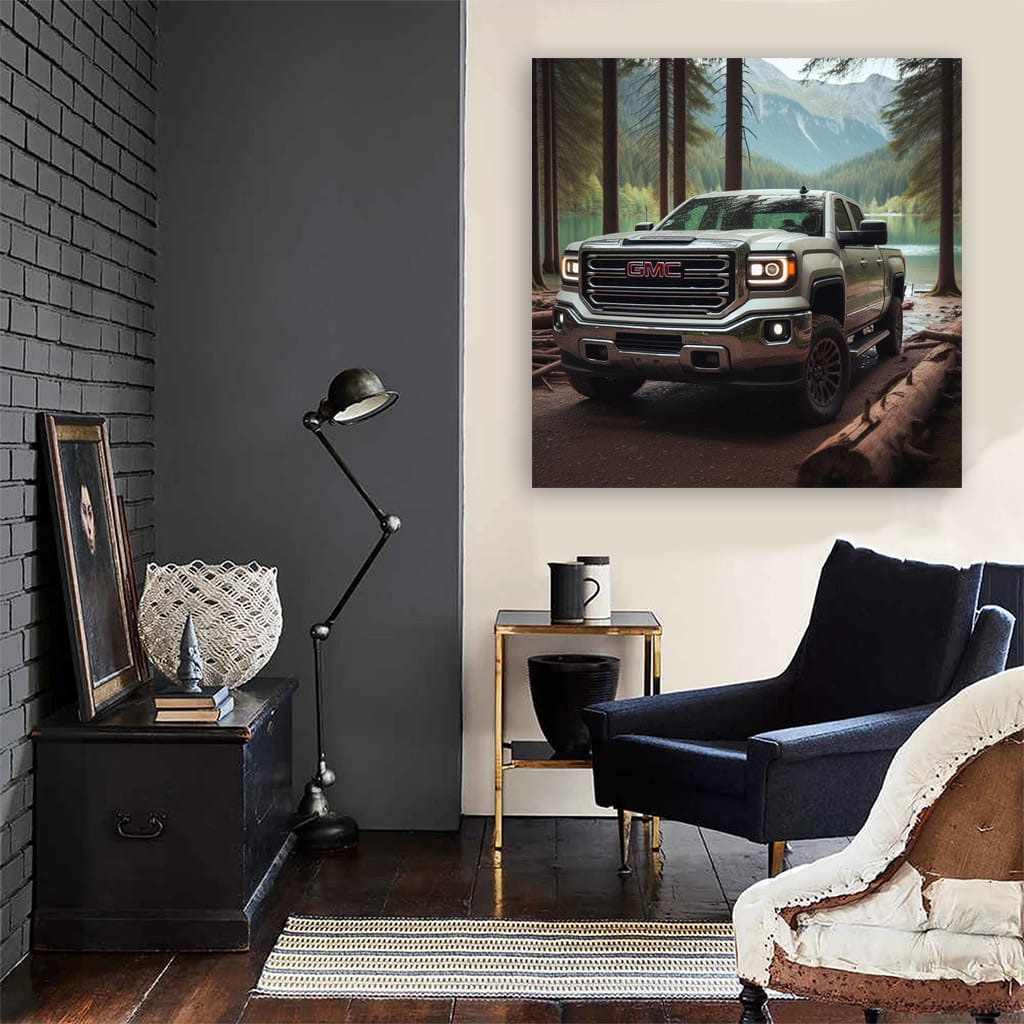 Gmc Sierra 2500hd National Park Wall Art