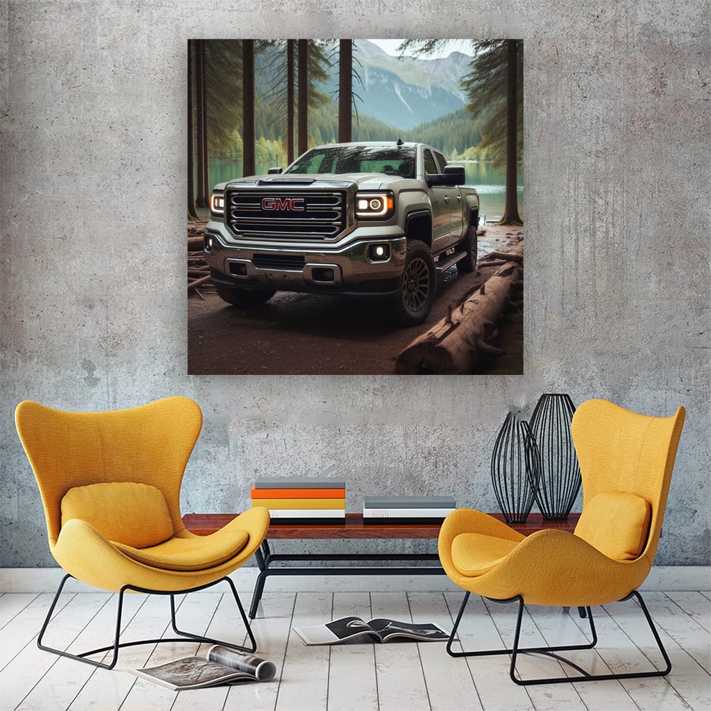 Gmc Sierra 2500hd National Park Wall Art