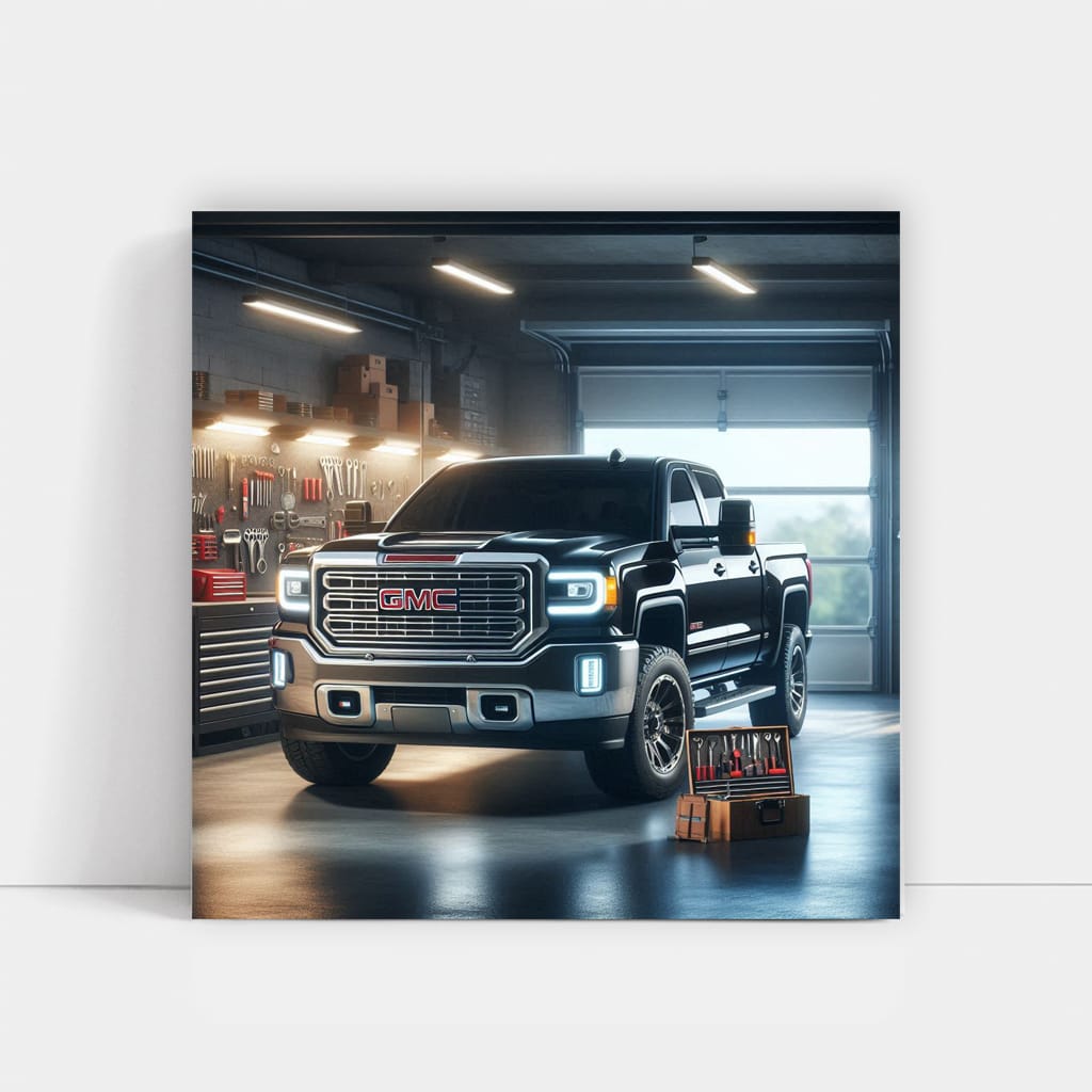 Gmc Sierra 2500hd Parki Wall Art