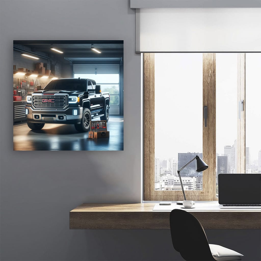 Gmc Sierra 2500hd Parki Wall Art