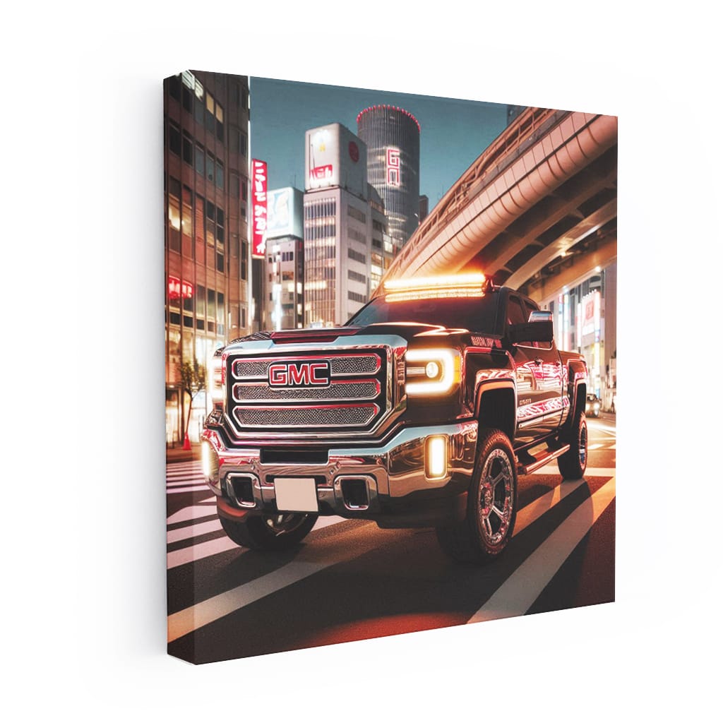 Gmc Sierra 2500hd Tokyo Jap Wall Art