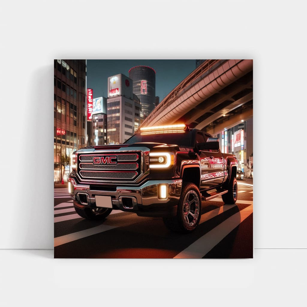 Gmc Sierra 2500hd Tokyo Jap Wall Art