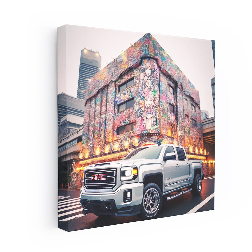 Gmc Sierra 2500hd Tokyo Japan Wall Art