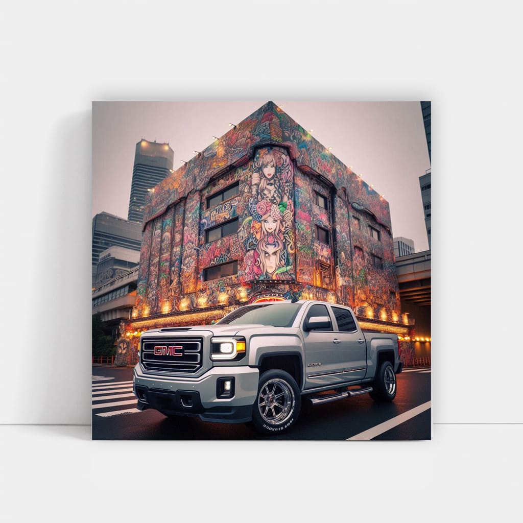 Gmc Sierra 2500hd Tokyo Japan Wall Art